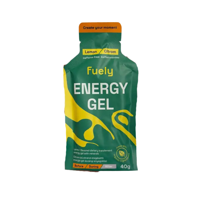 Energiagél- Citrom